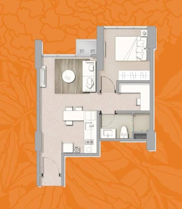 Marigold Apartment Nava Park Central Bsd 탕그랑 외부 사진